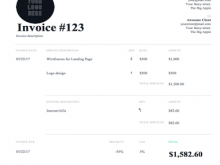 70 Creating Artist Invoice Template Pdf Formating for Artist Invoice Template Pdf