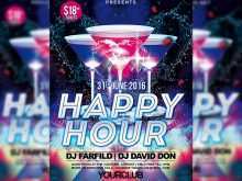 70 Creating Happy Hour Flyer Template Free Maker for Happy Hour Flyer Template Free