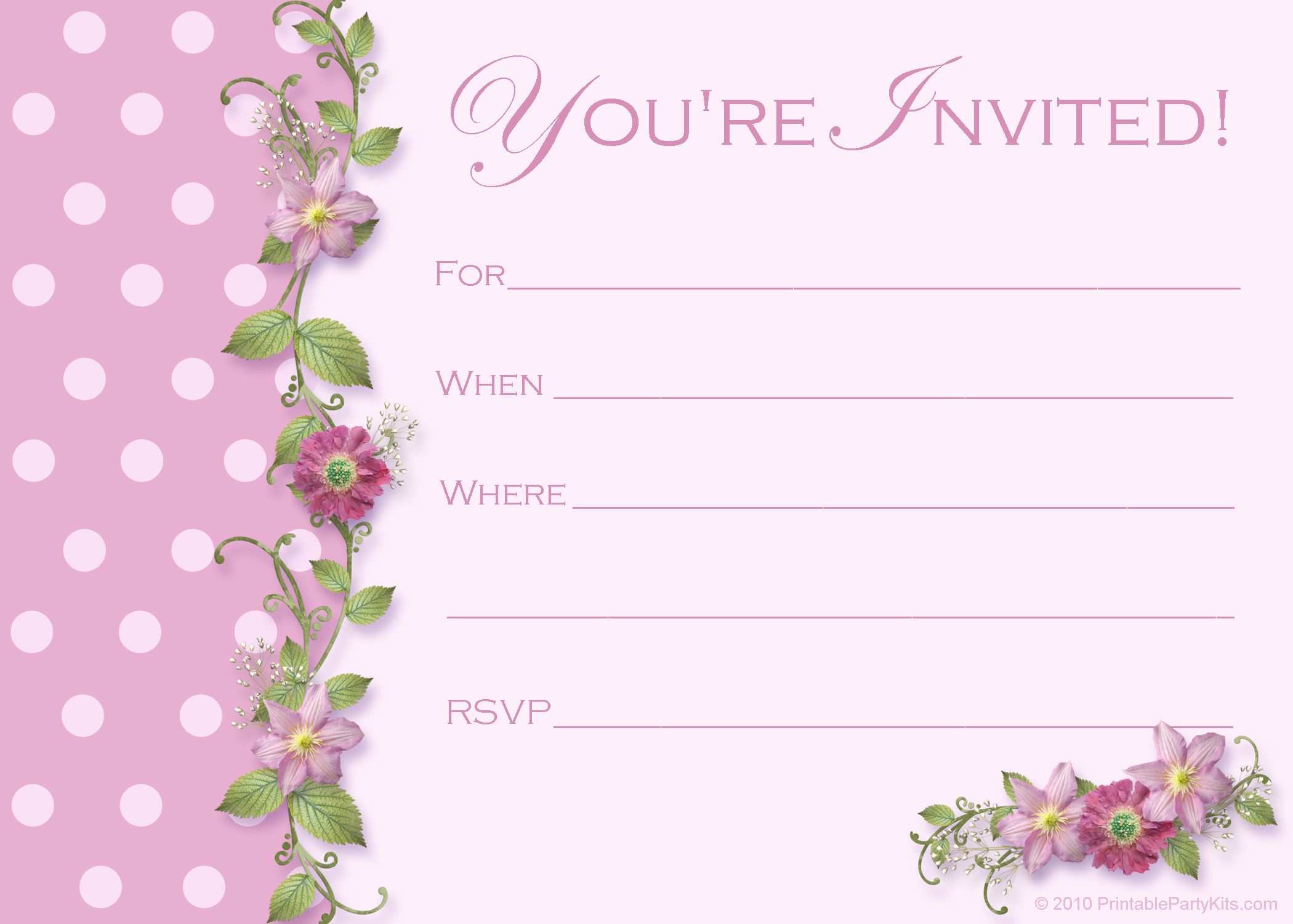 70 Creative You Re Invited Card Template Free Templates with You Re Invited Card Template Free