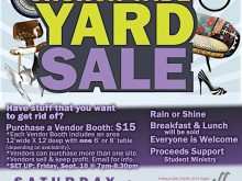 70 Customize Church Yard Sale Flyer Template Photo by Church Yard Sale Flyer Template