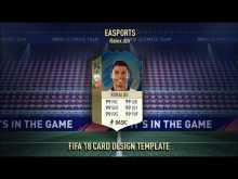 70 Customize Fifa 18 Card Template Free Photo for Fifa 18 Card Template Free