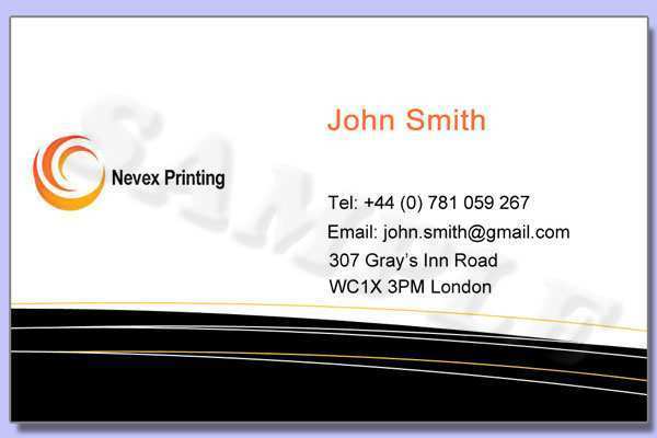70 Customize Our Free Business Card Templates Uk With Stunning Design by Business Card Templates Uk