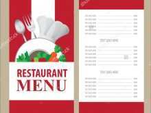 70 Customize Our Free Menu Card Templates In Word Layouts by Menu Card Templates In Word
