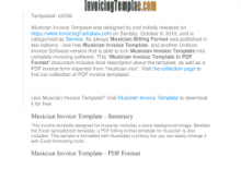 70 Customize Our Free Musician Invoice Template Australia for Musician Invoice Template Australia