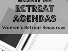 70 Customize Our Free Template For Retreat Agenda Layouts by Template For Retreat Agenda
