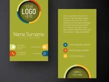 70 Customize Our Free Vertical Name Card Template Photo for Vertical Name Card Template