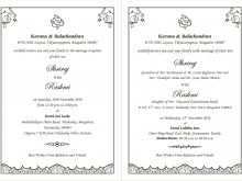 70 Customize Our Free Wedding Card Templates In English Templates for Wedding Card Templates In English