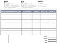 70 Format Doctor Invoice Template Free Layouts with Doctor Invoice Template Free