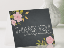 70 Format Mini Thank You Card Template For Free for Mini Thank You Card Template