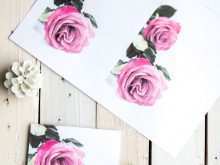 70 Free Printable Free Printable Flower Card Template in Photoshop with Free Printable Flower Card Template