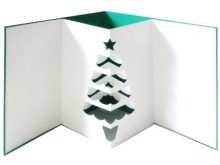 Pop Up Card Templates Christmas Tree