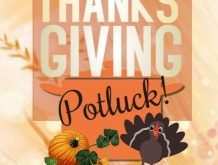 70 Free Printable Thanksgiving Potluck Flyer Template Free Photo for Thanksgiving Potluck Flyer Template Free