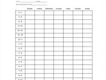 70 How To Create Student Schedule Template Excel For Free for Student Schedule Template Excel