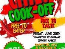 70 Online Chili Cook Off Flyer Template Free Maker by Chili Cook Off Flyer Template Free