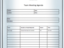 70 Online Meeting Agenda Template For Project Management in Word with Meeting Agenda Template For Project Management
