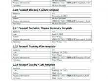 Meeting Agenda Template Project Management