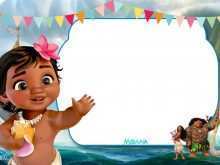70 Online Moana Birthday Card Template Formating with Moana Birthday Card Template