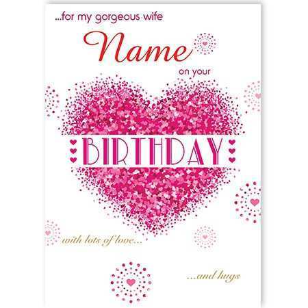 70 Printable Birthday Card Template Wife in Photoshop for Birthday Card Template Wife
