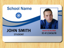 70 Printable Id Card Template For Students For Free by Id Card Template For Students