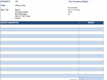70 Printable Invoice Template For Notary Layouts by Invoice Template For Notary
