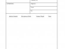 70 Standard Blank Commercial Invoice Template Download for Blank Commercial Invoice Template