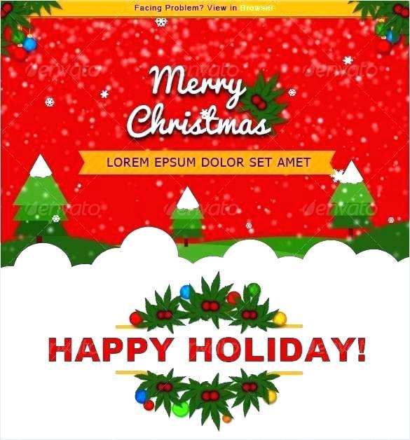 70 The Best Christmas Card Template Email Maker for Christmas Card Template Email
