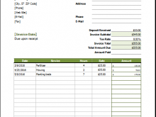 70 The Best Lawn Mowing Invoice Template Free Formating by Lawn Mowing Invoice Template Free