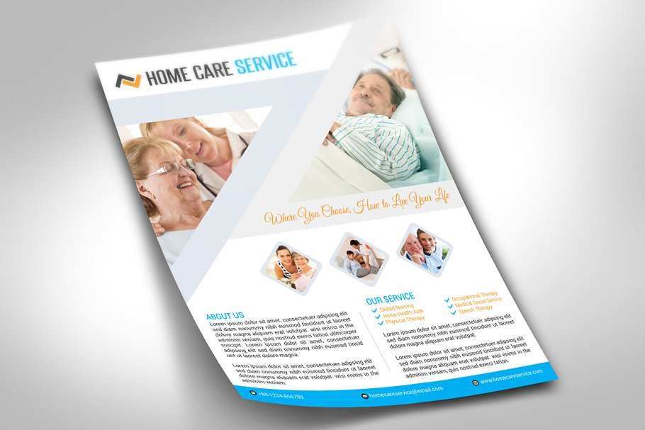 70 Visiting Home Care Flyer Templates in Photoshop with Home Care Flyer Templates