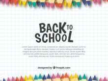 Back To School Agenda Template