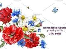 71 Best Flower Greeting Card Templates Maker with Flower Greeting Card Templates