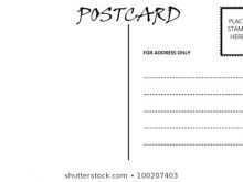 71 Best Traditional Postcard Template For Free for Traditional Postcard Template