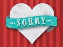 71 Blank Apology Card Template Free For Free for Apology Card Template Free