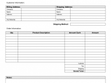 Building Contractor Invoice Template