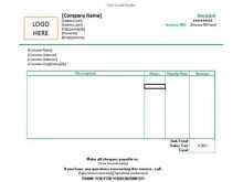 71 Blank Freelance Design Invoice Excel Template Formating with Freelance Design Invoice Excel Template