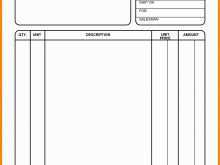 71 Blank Invoice Forms Printable Download by Blank Invoice Forms Printable