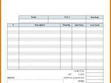71 Blank Microsoft Blank Invoice Template Now by Microsoft Blank Invoice Template
