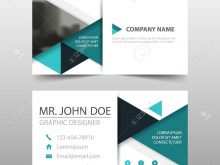 Graphic Designer Name Card Template