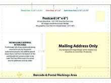 71 Create Usps Mailing Template 4X6 Postcard PSD File for Usps Mailing Template 4X6 Postcard