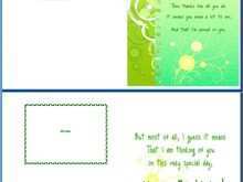 71 Creating Birthday Card Template In Word With Stunning Design by Birthday Card Template In Word