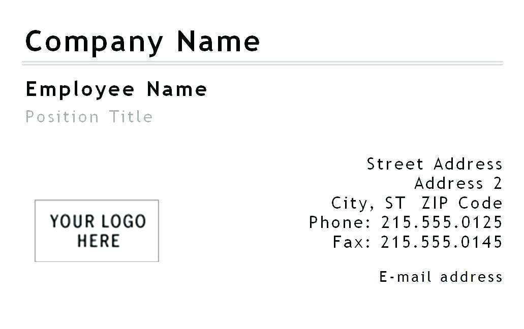 71 Creating Business Line Card Template Word In Word By Business Line 