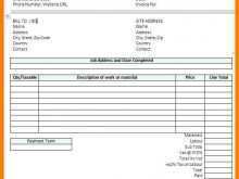 71 Creating Invoice Template Materials Labor for Ms Word for Invoice Template Materials Labor