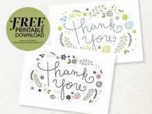 71 Creating Thank You Card Template Free Psd For Free for Thank You Card Template Free Psd
