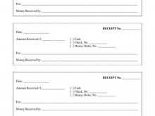 Blank Receipt Template Pdf