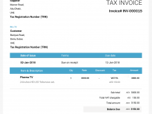 71 Creative Tax Invoice Format By Fta Photo by Tax Invoice Format By Fta