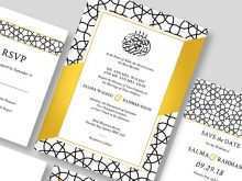 71 Creative Wedding Card Templates Muslim Maker for Wedding Card Templates Muslim