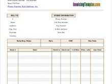 71 Customize Invoice Template Hotel Billing Now for Invoice Template Hotel Billing