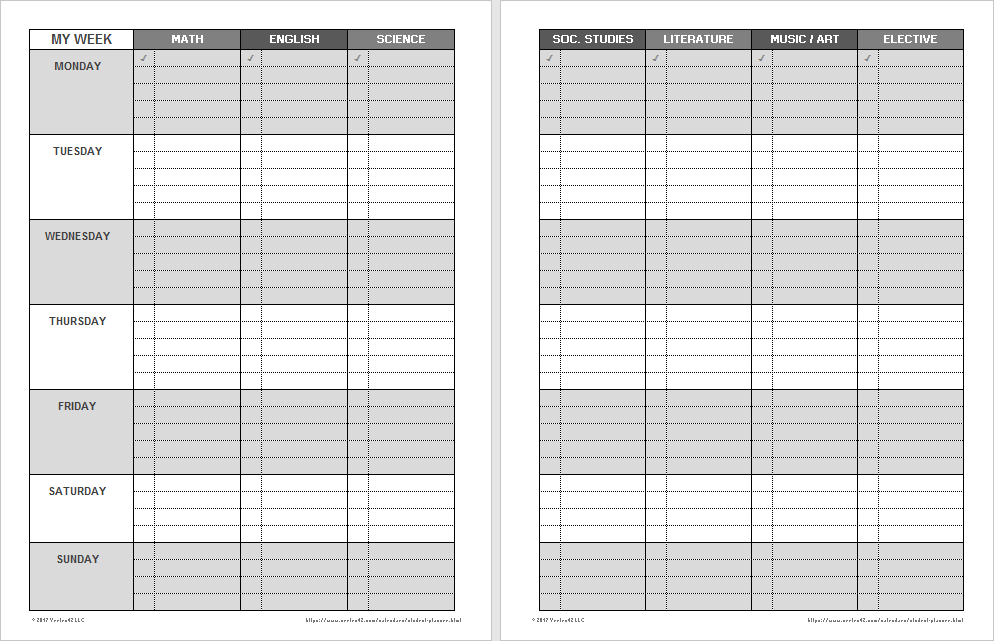 71 Customize Our Free School Planner Excel Template in Photoshop by School Planner Excel Template