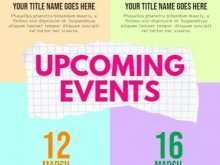 71 Customize Our Free Upcoming Events Flyer Template For Free for Upcoming Events Flyer Template