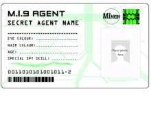 Agent Id Card Template