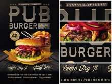 71 Format Burger Flyer Template Templates with Burger Flyer Template
